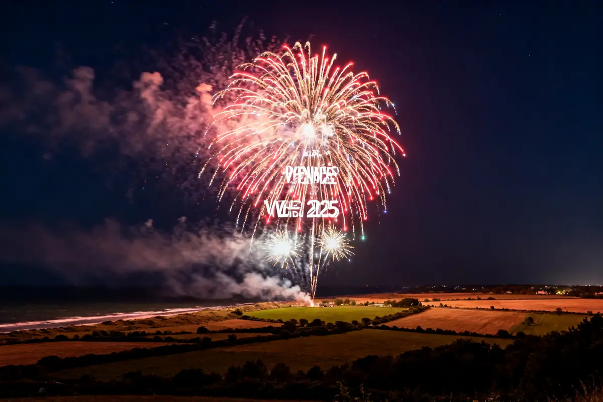 Feu d’artifice Vendée 2025 : Où voir les plus belles dates ?