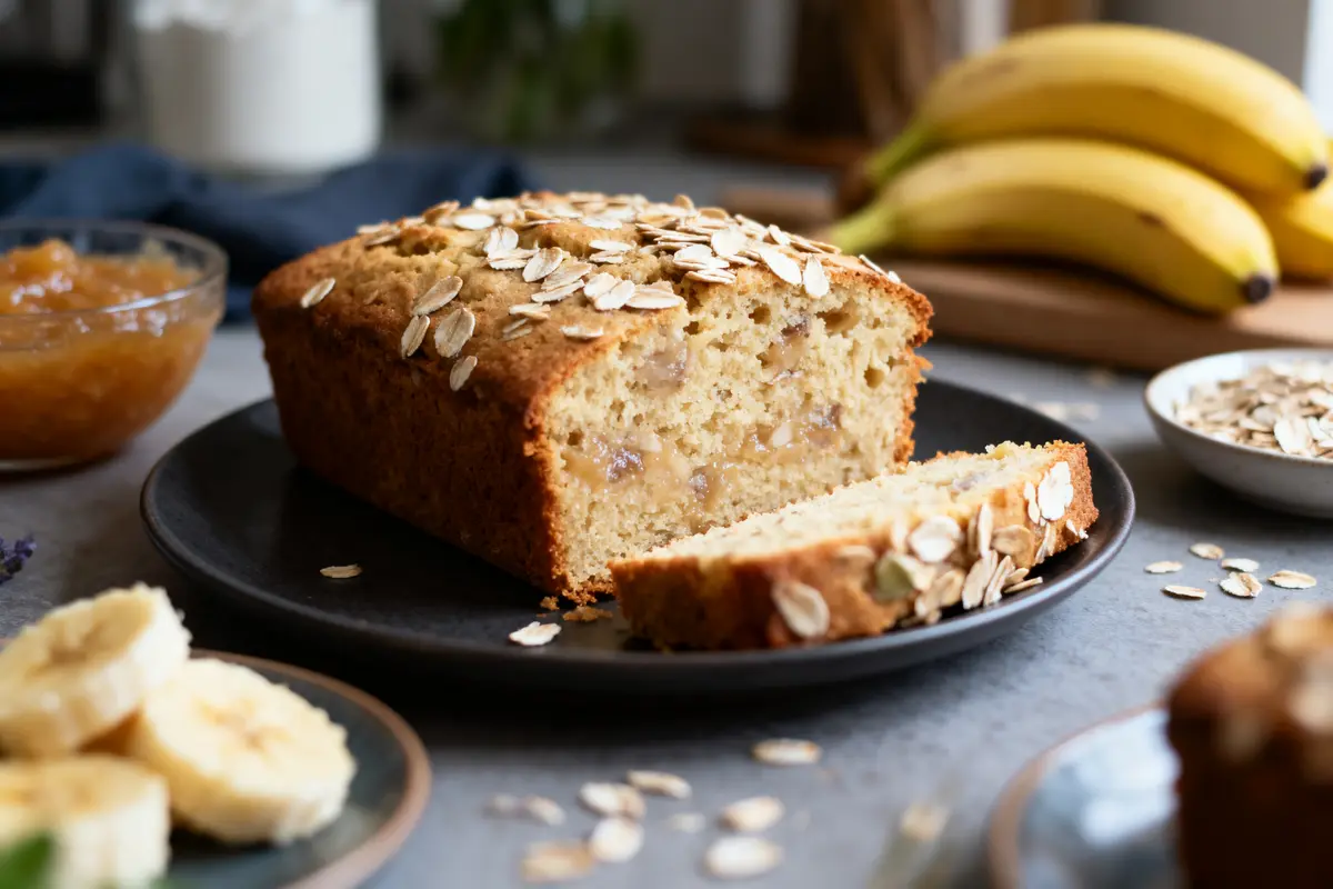 Gâteau moelleux flocons d’avoine : Recettes saines et rassasiante !