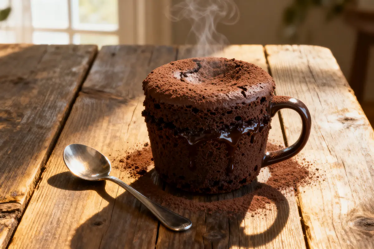 Mug Cake Chocolat en Poudre : Une Recette Facile et Délicieuse !
