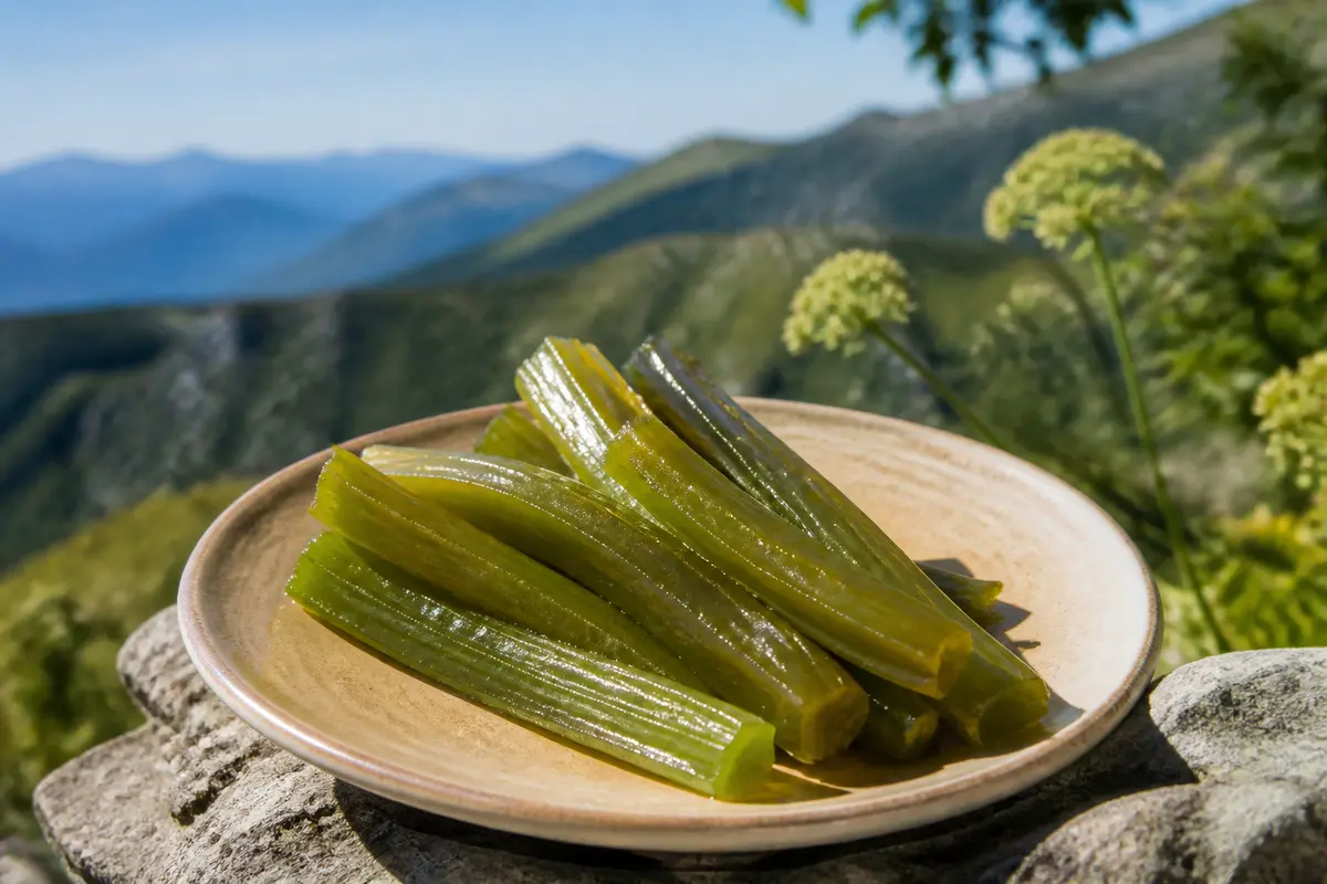 Acheter de l’Angélique Confite : Fruit confit vert savoureux !
